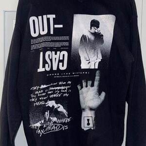 NF Clouds Outcast Hoodie Navy Blue